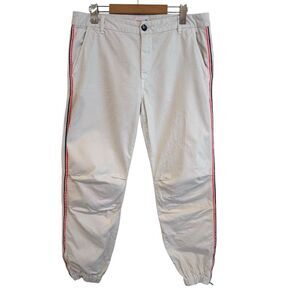 Sundry Women's Cream Denim Side Stripe Joggers Size 30